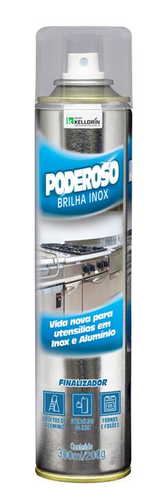 PODEROSO BRILHA INOX 300ML