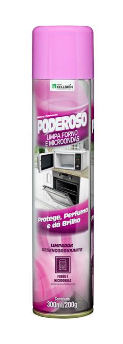 PODEROSO LIMPA FORNO MICROONDAS