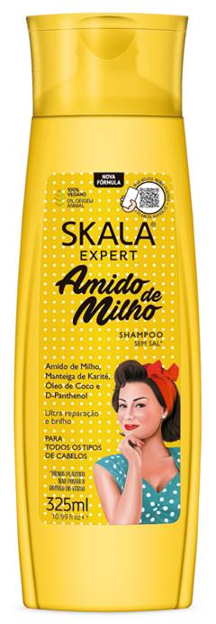 SHAMP SKALA AMIDO MILHO 325ML