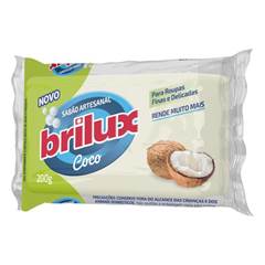SABAO EM BARRA BRILUX COCO 200G