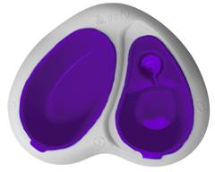 LOVELY PET COME+BEBE P ROXO
