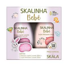 KIT BB SAB LIQ LAV+LOC HIDR SKALIN 200ML