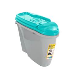 DISPENSER P/ ALIMENTOS HOME 1,5LT AZUL