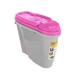 DISPENSER P/ ALIMENTOS HOME 1,5LT ROSA