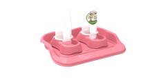 KIT BEBE+COME FLEX 1500ML C BANDE ROSA
