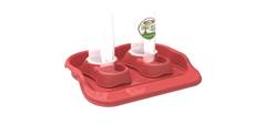 KIT BEBE+COME FLEX 1500ML C BANDE VERMEL