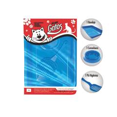 KIT GATOS C/3 PECAS FURACAO PET