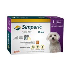 SIMPARIC TAB 10MG  2,6-5KG CX1