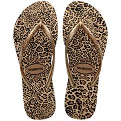 SAND HAVAI SLIM ANIM AREIA/DOURADA 27/28