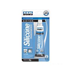 ADESIVO SILIC TEKBOND ACET TRANSP 50G