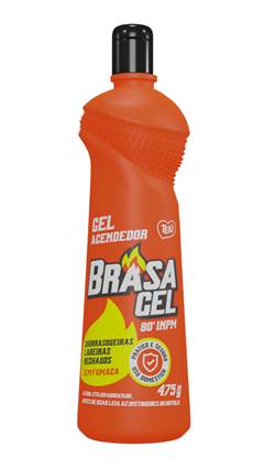 ALCOOL GEL ACEND BRASAGEL 18% 475G