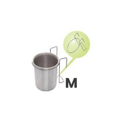 CANECA PASSARO MD C/SUPORTE ARAME