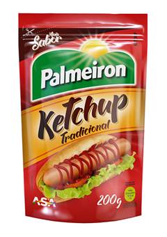KETCHUP PALMEIRON TRADICIONAL POUCH 200G