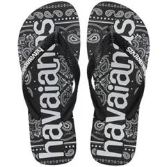 SAND HAVAI TOP LOGOMANIA BCO/PRETO 43/44