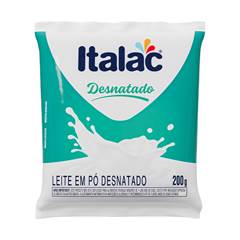 LEITE EM PO ITALAC DESNATADO 200G