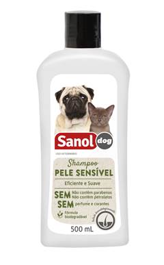 SHAMPOO PELE SENSIVEL SANOL DOG