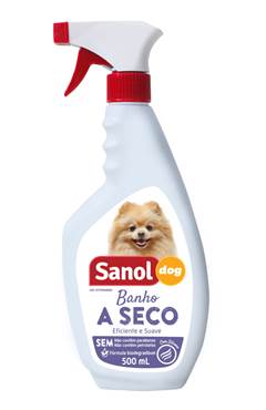 BANHO A SECO SANOL DOG