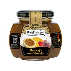 GELEIA BOM PRINCIPIO DE MARACUJA COM PIMENTA 250G
