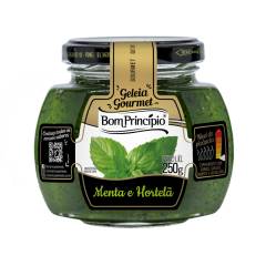 GELEIA BOM PRINCIPIO DE PIMENTA C/ MENTA E HORTELA 250G