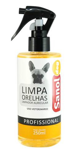LIMPA ORELHA SANOL DOG