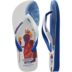 SANDALIA HAVAIANAS GERANDO FALCOES FC AZUL ESTRELA/BRANCO 37/38