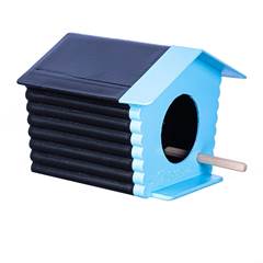 CASINHA PASSARINHO AR LIVRE PRETO/AZUL