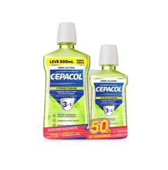 KIT BUCAL CEPACOL CITRUS FUS S/ALC 750ML