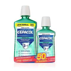 KIT BUCAL CEPACOL MENTA ICE S/ALC 750ML