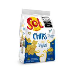 SALGADINHO SOL CHIPS ORIGINAL 60G