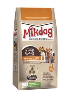 RACAO MIKDOG PREM ESPECIAL  ADU PEQ PORT