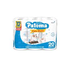 PAPEL HIG PALOMA F/D NEUT 20M C/12