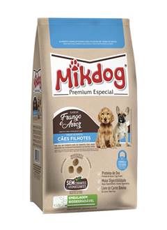 RACAO MIKDOG PREM ESPECIAL FILHOTES