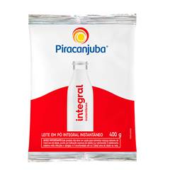 LEITE PO PIRACANJUBA INTEGR INSTANT 400G