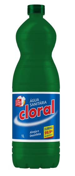 AGUA SANITARIA CLORAL 1L