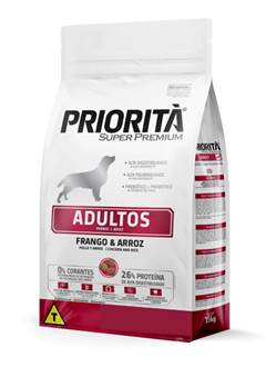 RACAO PRIORITA SUPER PREMIUM ADULTO