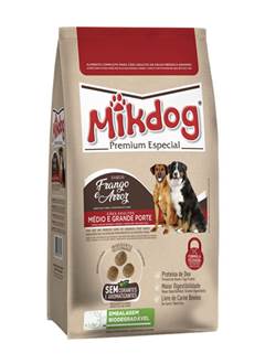 RACAO MIKDOG PREM ESPECIAL AD MED GR POR